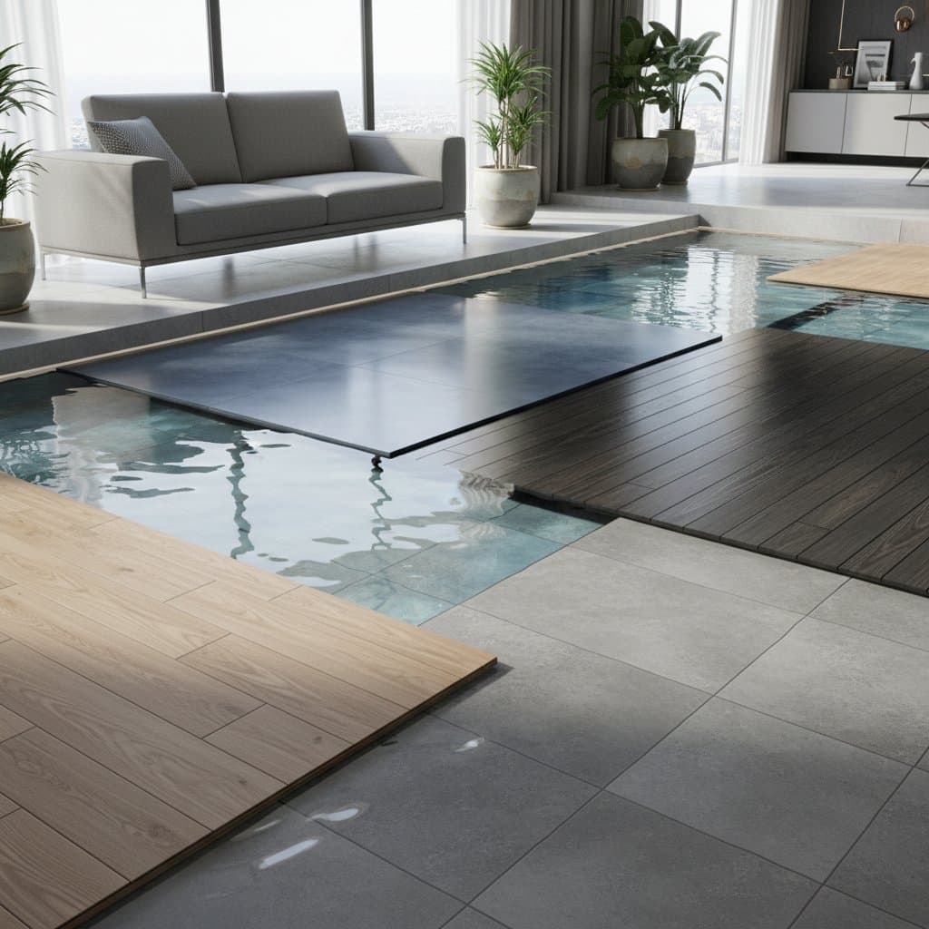 Featured image for New Flooring Materials That Survive Floods in 2026