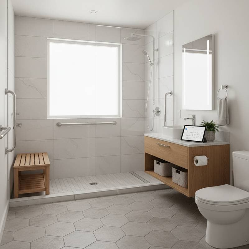 Featured image for Why Aging-in-Place Bathrooms Cost 40% More in 2026