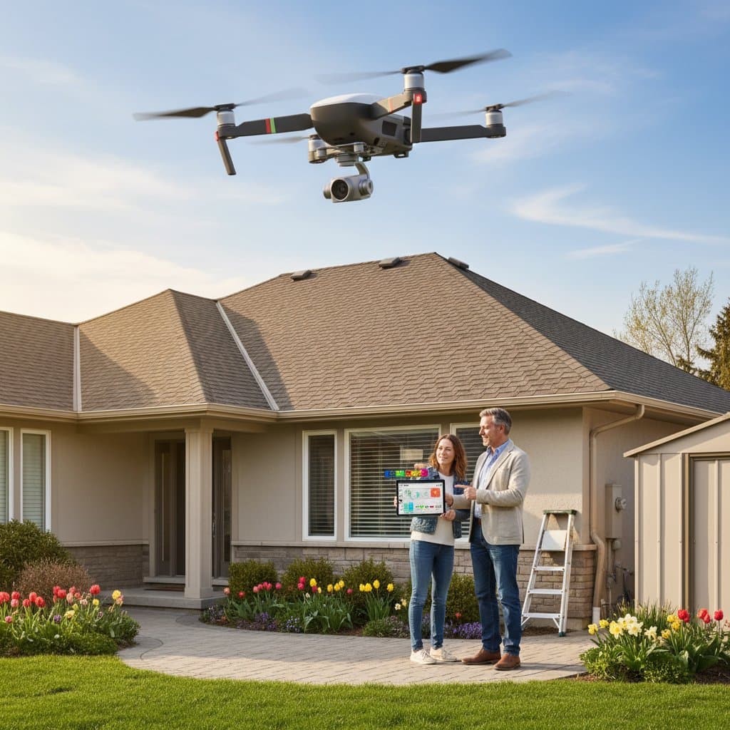 Featured image for Drones Make Spring Roof Checks Safer Than Ladders