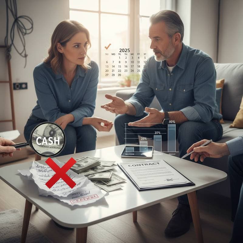 Featured image for Red Flags That Expose Contractor Payment Scams