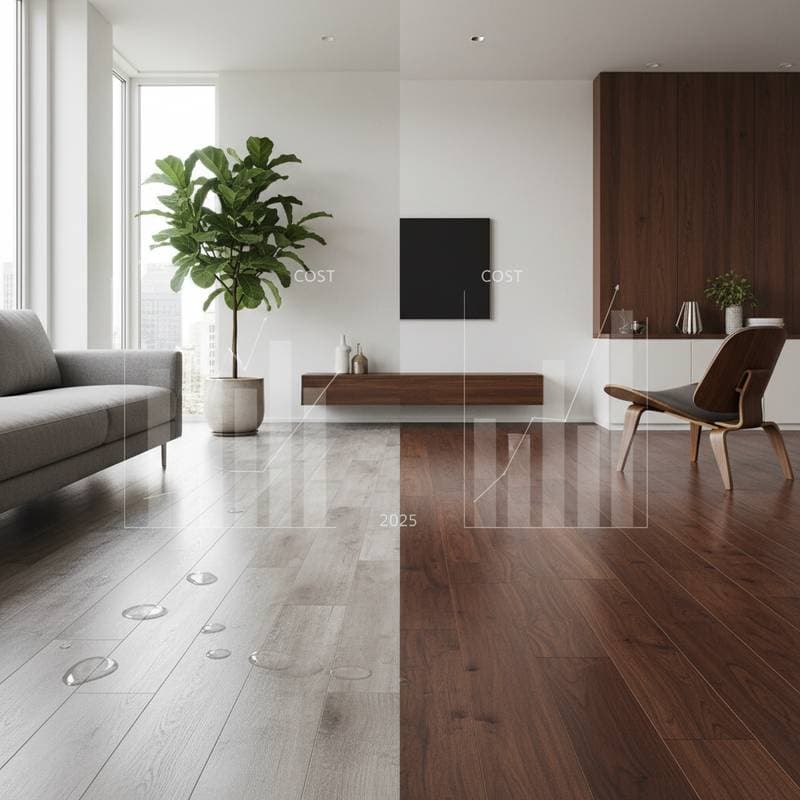 Featured image for LVP vs Engineered Wood: 2025 Price Breakdown