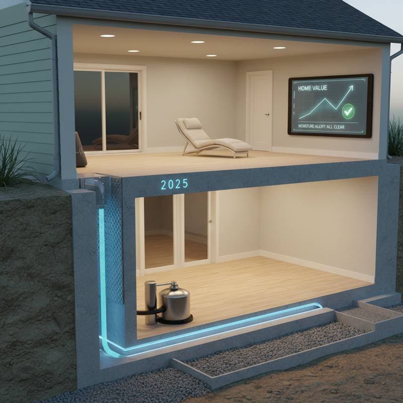 Featured image for Basement Waterproofing ROI: Structural Investment Guide