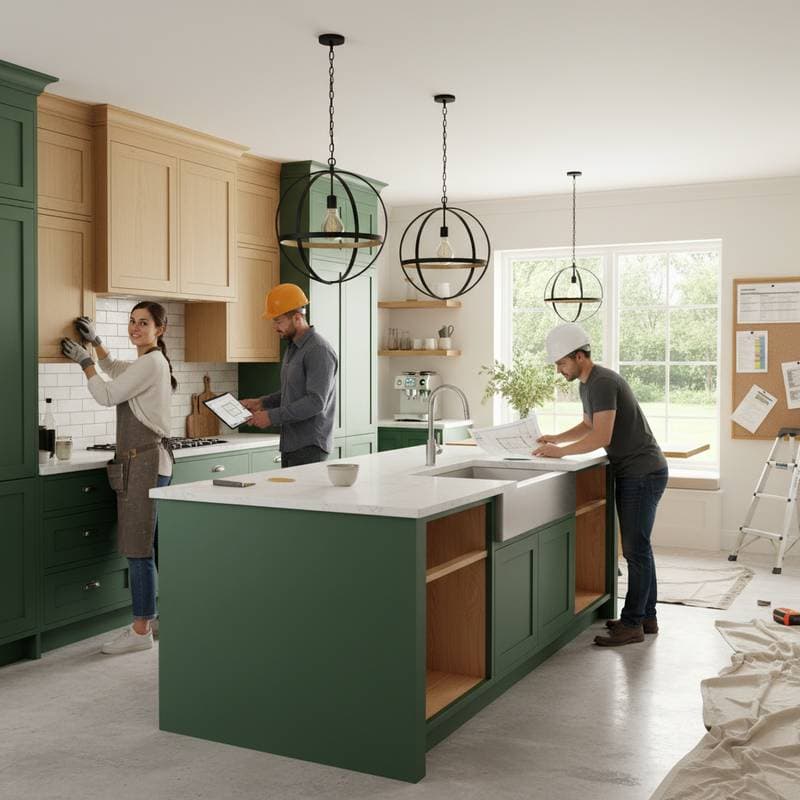 Featured image for Kitchen Reno: DIY Wins vs When to Hire Pros