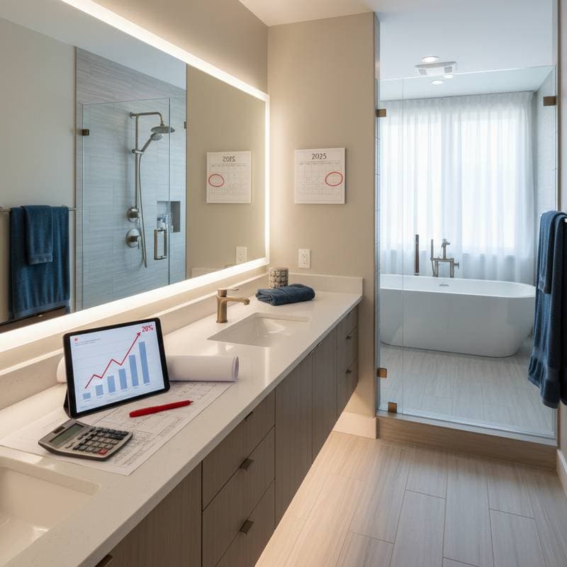 Featured image for Bathroom Remodel Costs Jump 20% in 2025 Market