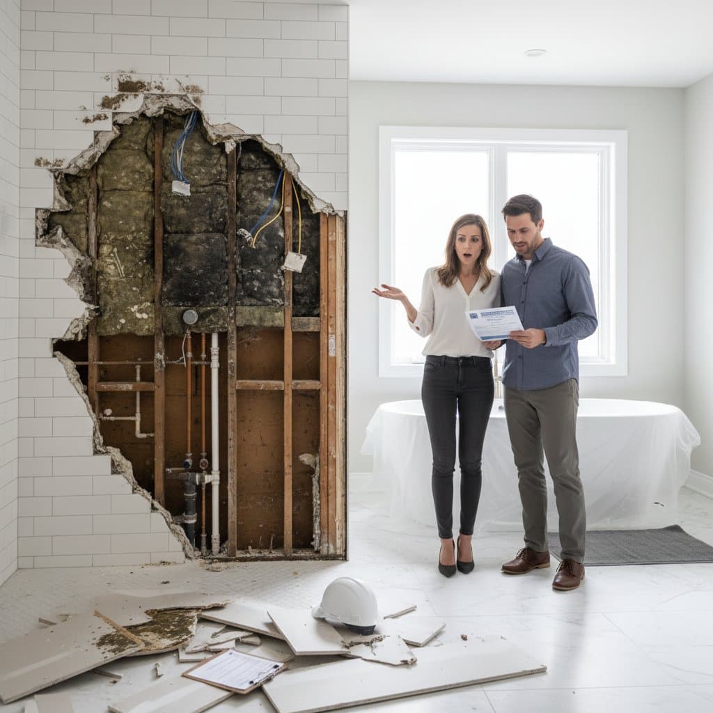 Featured image for Mold Clauses Leave Bathroom Renovations Uninsured