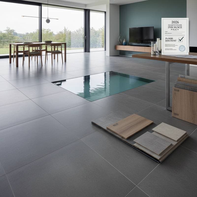 Featured image for Flood-Proof Flooring Cuts Insurance Premiums in 2026