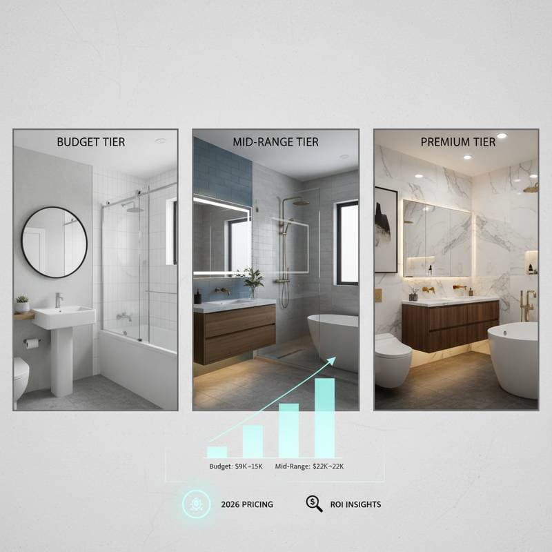 Featured image for Budget Tiers That Shape Your Bathroom Remodel