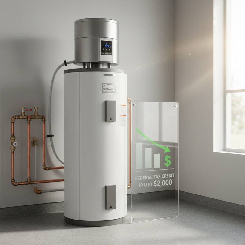Featured image for Hybrid Water Heaters Drop Energy Bills 70% With $2K Credit