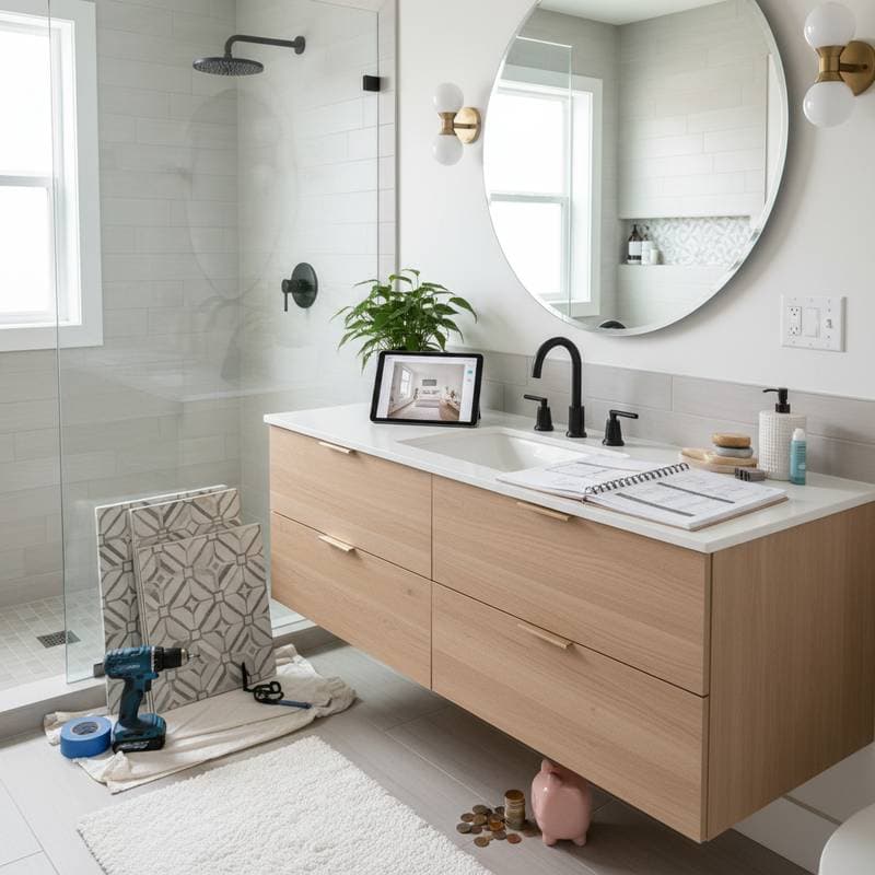 Featured image for Where Your Bathroom Remodel Budget Actually Goes
