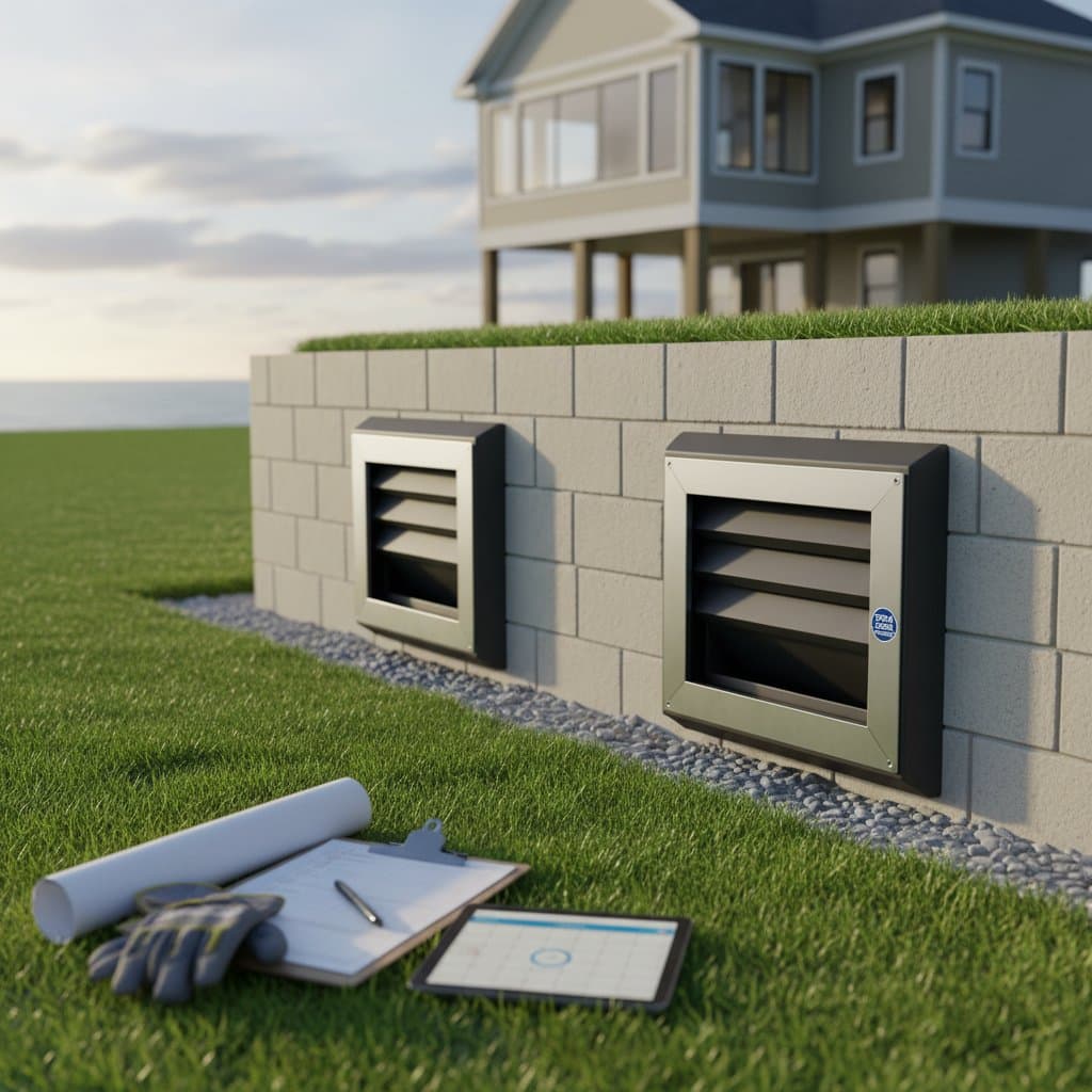 Featured image for New FEMA Flood Vent Rules Take Effect in 2026