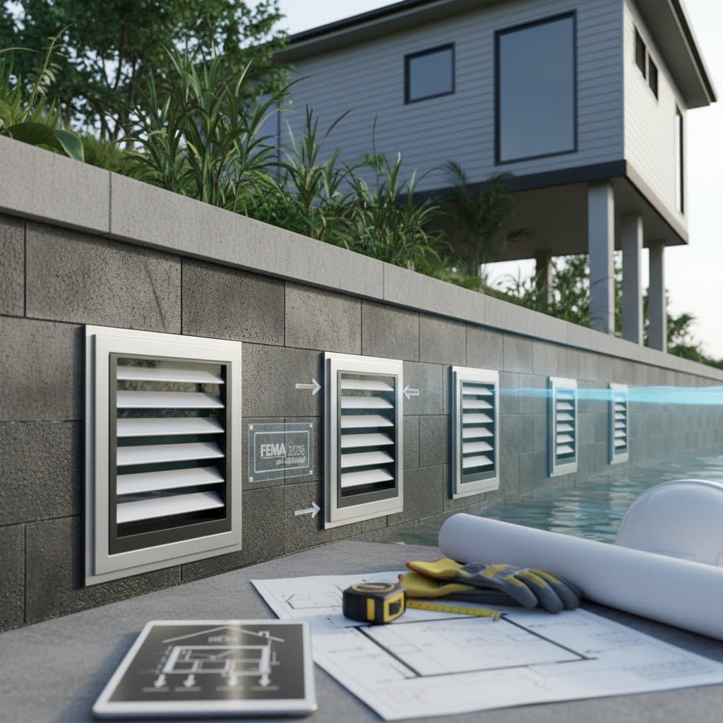 Featured image for FEMA Flood Vents: Pressure Equalization Prevents Collapse