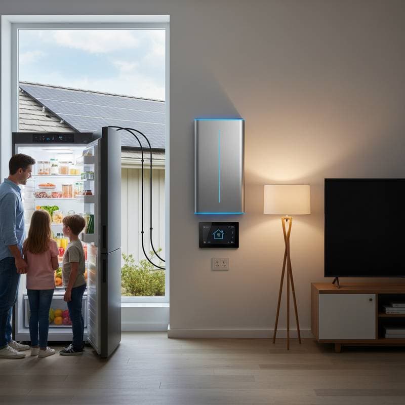 Featured image for Solar Batteries Now Essential for Grid Outage Protection