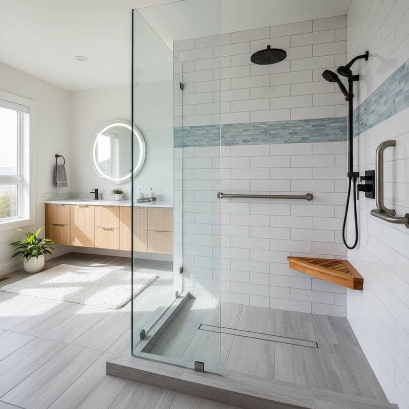 Featured image for Zero-Threshold Showers: Smart Aging in Place for 2026