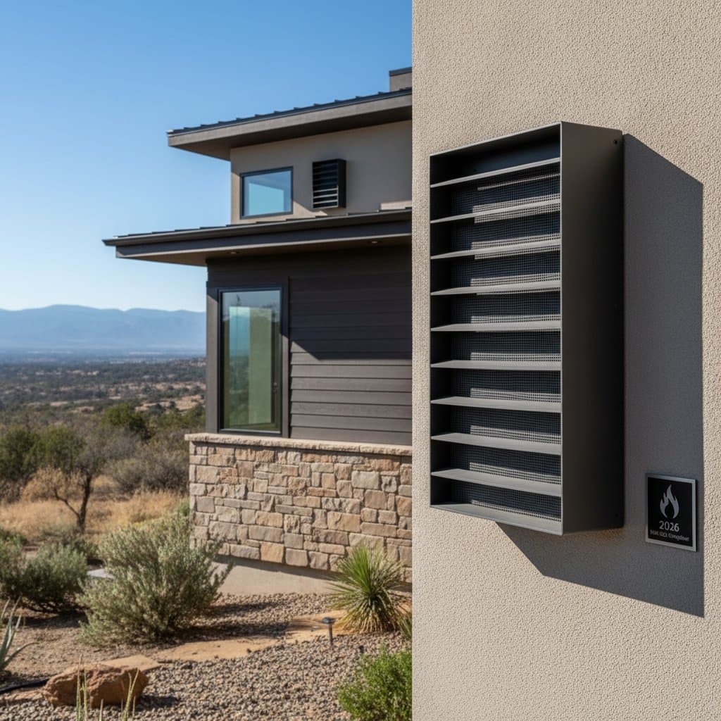 Featured image for 2026 Wildfire Codes Require Ember-Resistant Vents