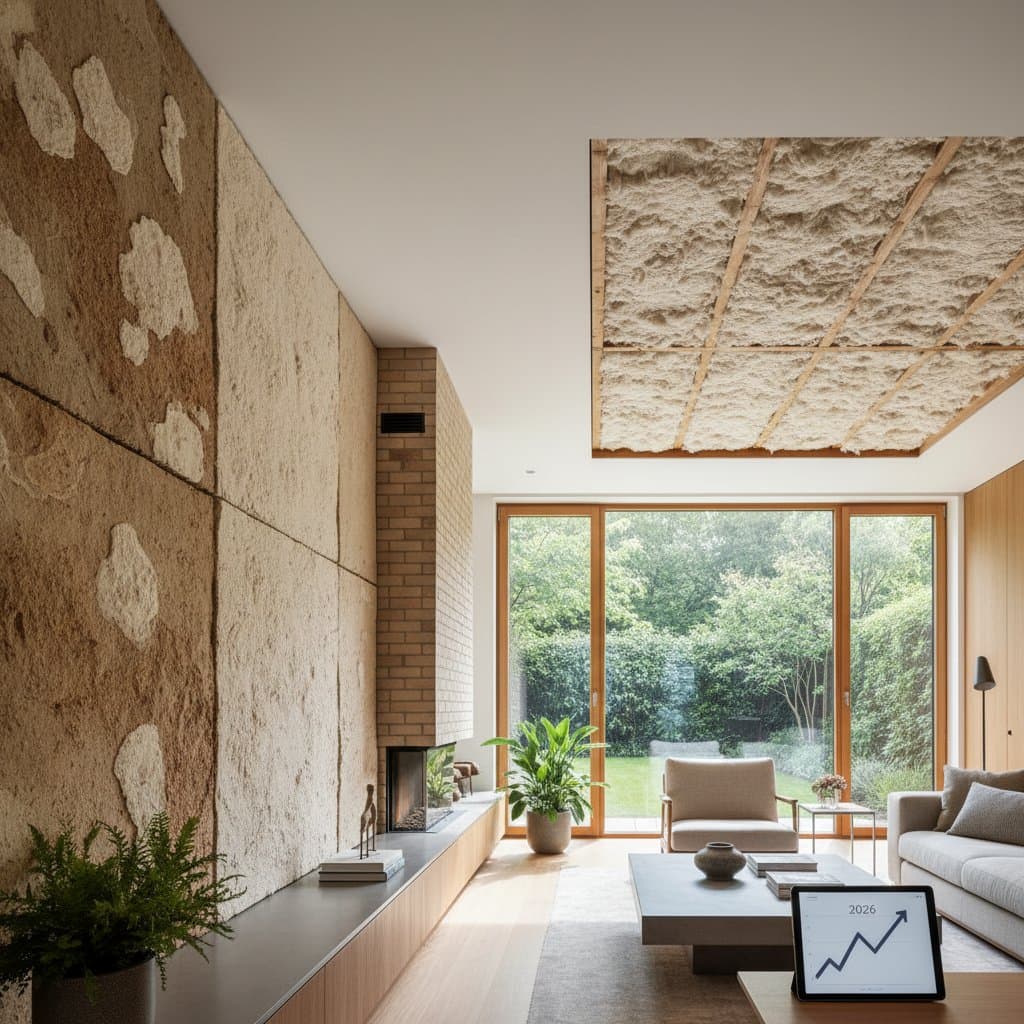 Featured image for Why Mycelium Insulation Boosts Home Value by 2026