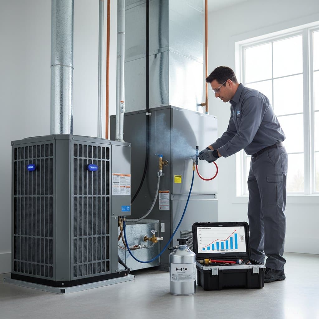 Featured image for Spring HVAC Prep Avoids 2026 Refrigerant Fees