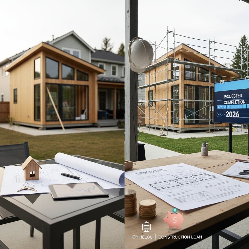 Featured image for HELOC vs Construction Loan for Your Granny Flat Build