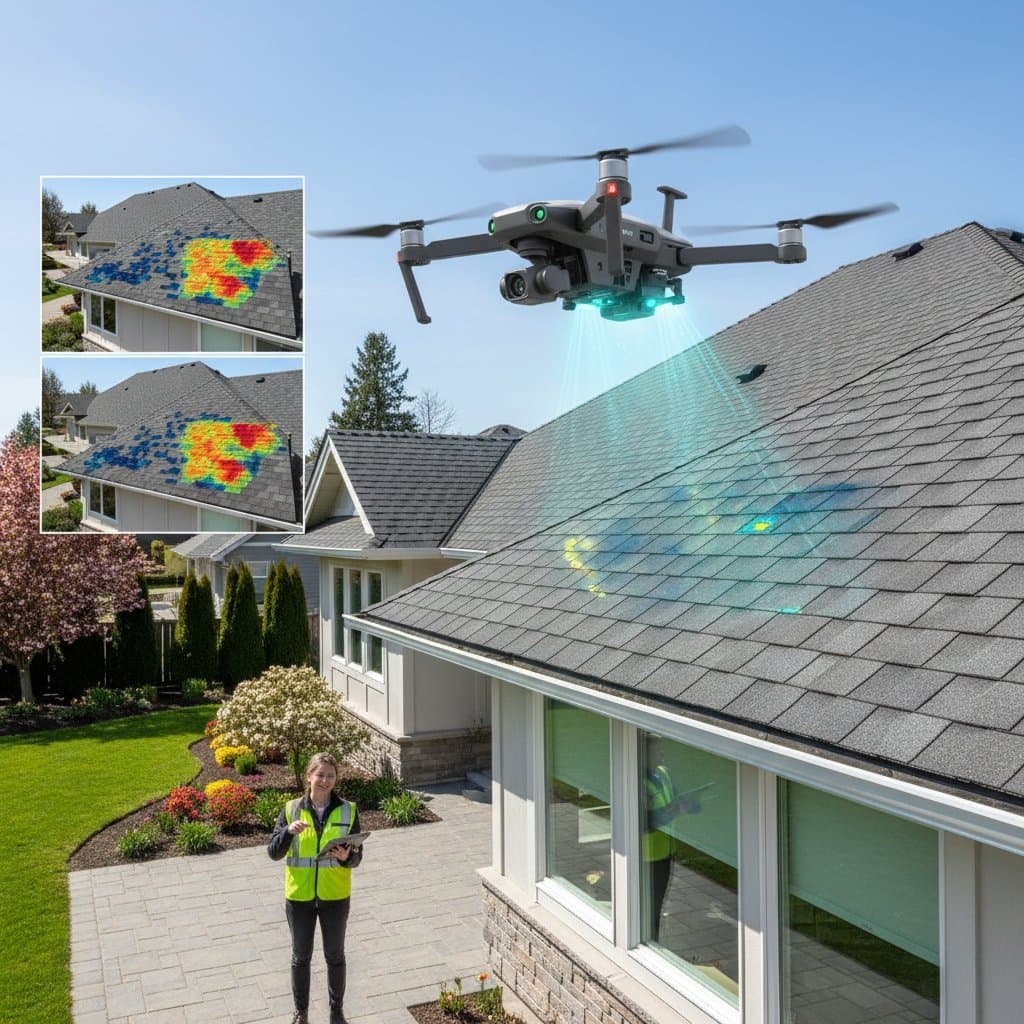 Featured image for AI Drones Catch Roof Problems Before Leaks Start