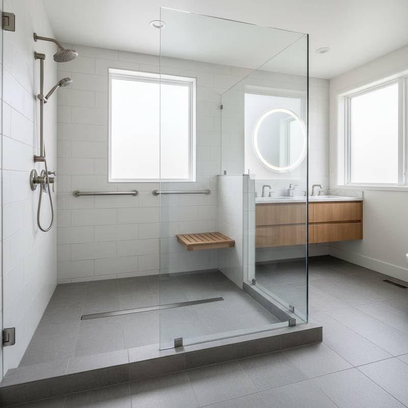 Featured image for Zero-Threshold Showers Remove Tripping Hazards for Aging
