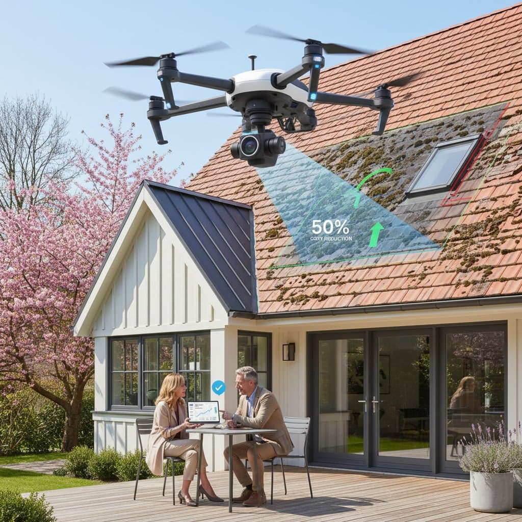 Featured image for AI Drones Cut Spring Roof Inspection Costs in Half