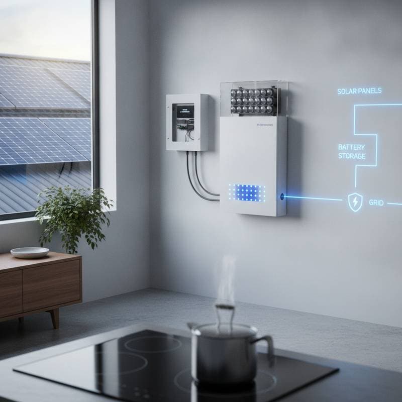 Featured image for Solar Battery Backup Beats Generators for Outages
